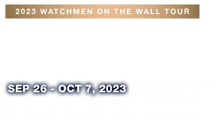 2023 Watchmen on the Wall Tour Sept 26 - Oct 7, 2023